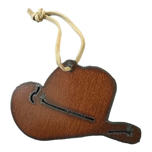 Texas TX Theme Ornaments Lot Cowboy Hat Star Rodeo Flag Cross Map - Picture 3 of 9